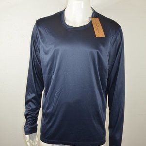 Tailor Vintage Men' Men's Long Sleeve T shirt XXL Blazer Crab UV UPF50+ Navy NWT